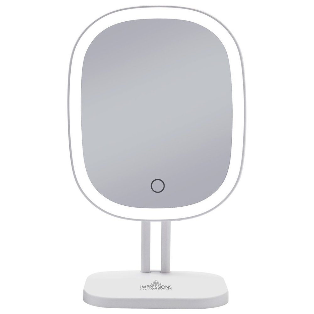NEW Impressions Vanity touch highlight light up makeup mirror